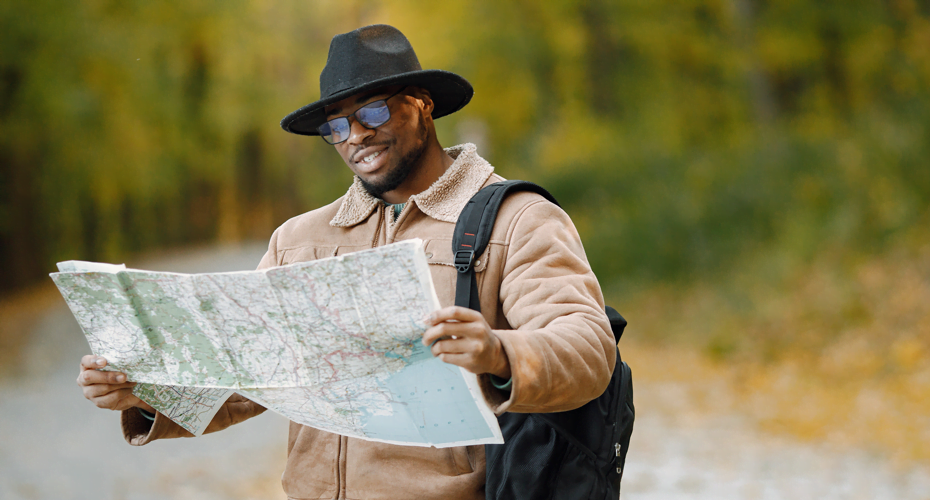 Travel with map with best travel agent in Lagos