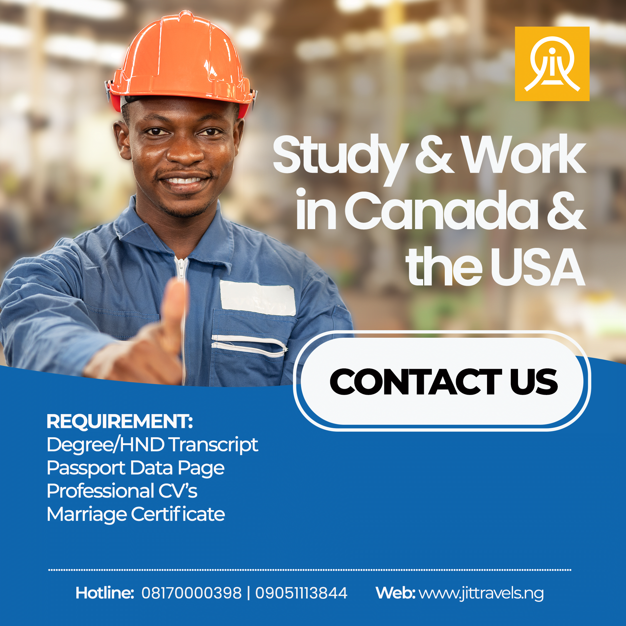Study and work in Canada and the USA